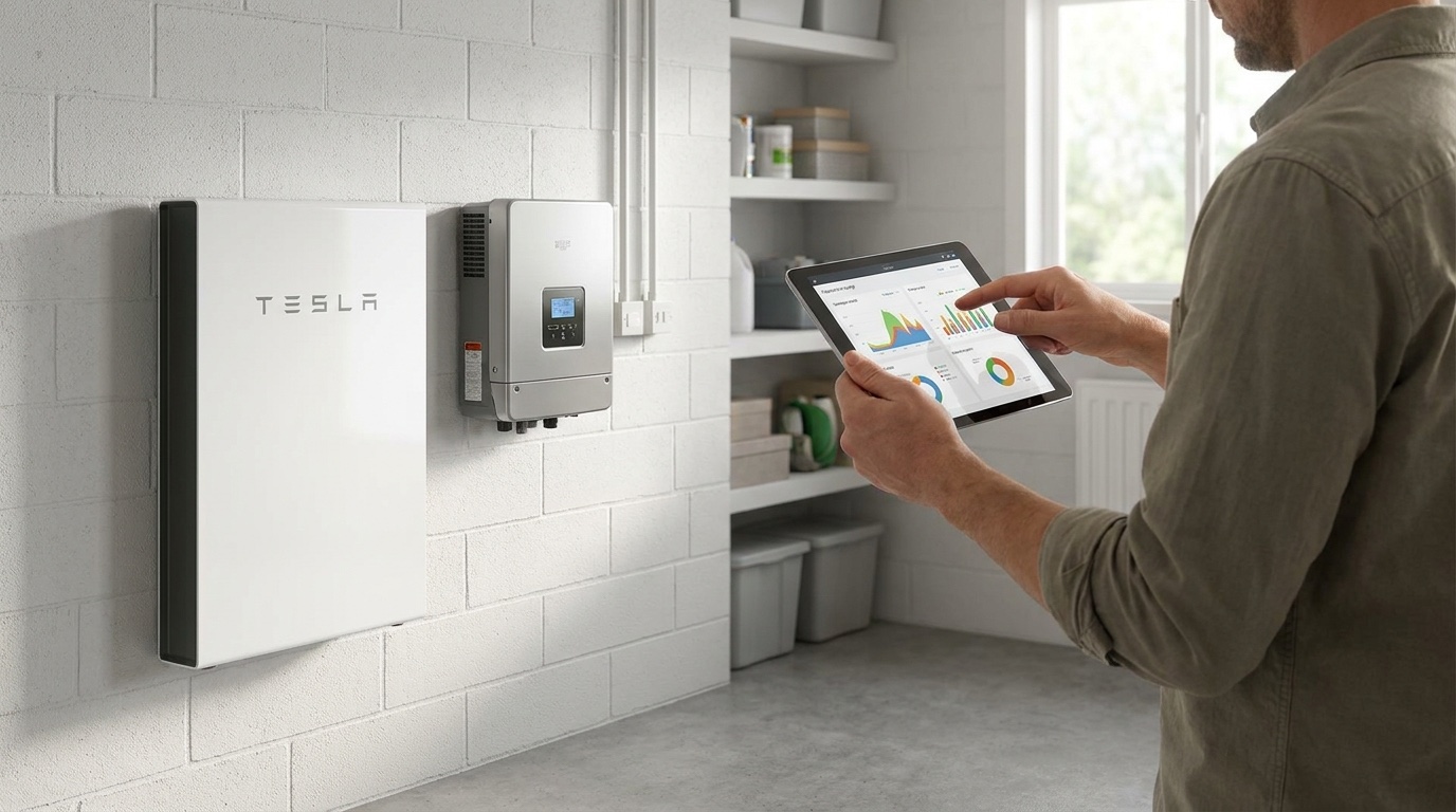 Stromspeicher mit Energie-App für mehr Eigenverbrauch